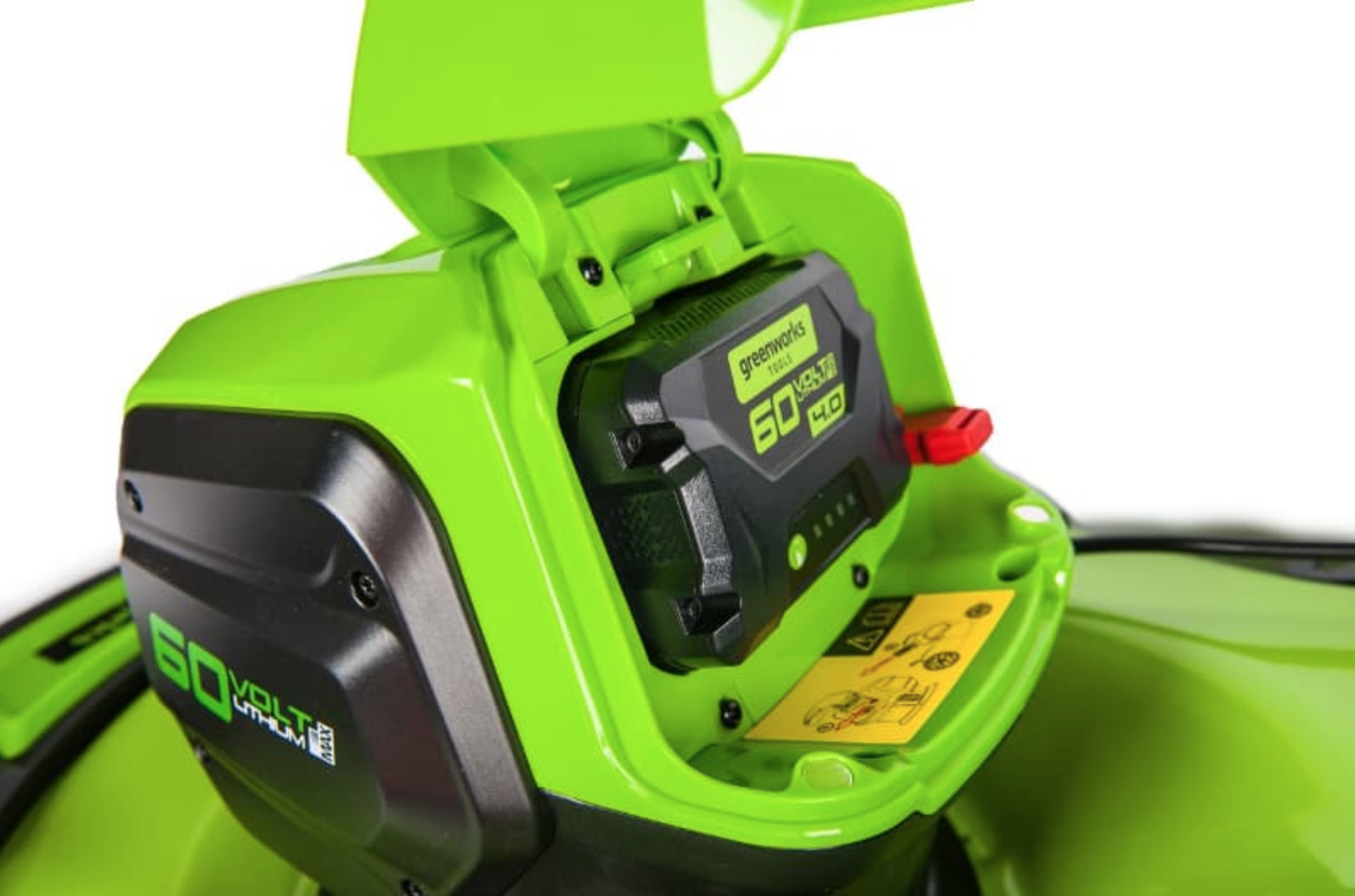 Газонокосилка аккумуляторная Greenworks 46 см 60V GD60LM46HP 2502807, бесщёточная, без АКБ и ЗУ