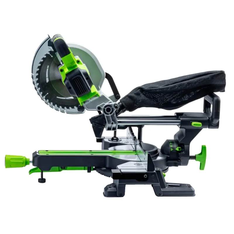Пила торцовочная 216x30 мм с протяжкой аккумуляторная Greenworks 24V GD24MS216 1501707, бесщеточная, без АКБ и ЗУ