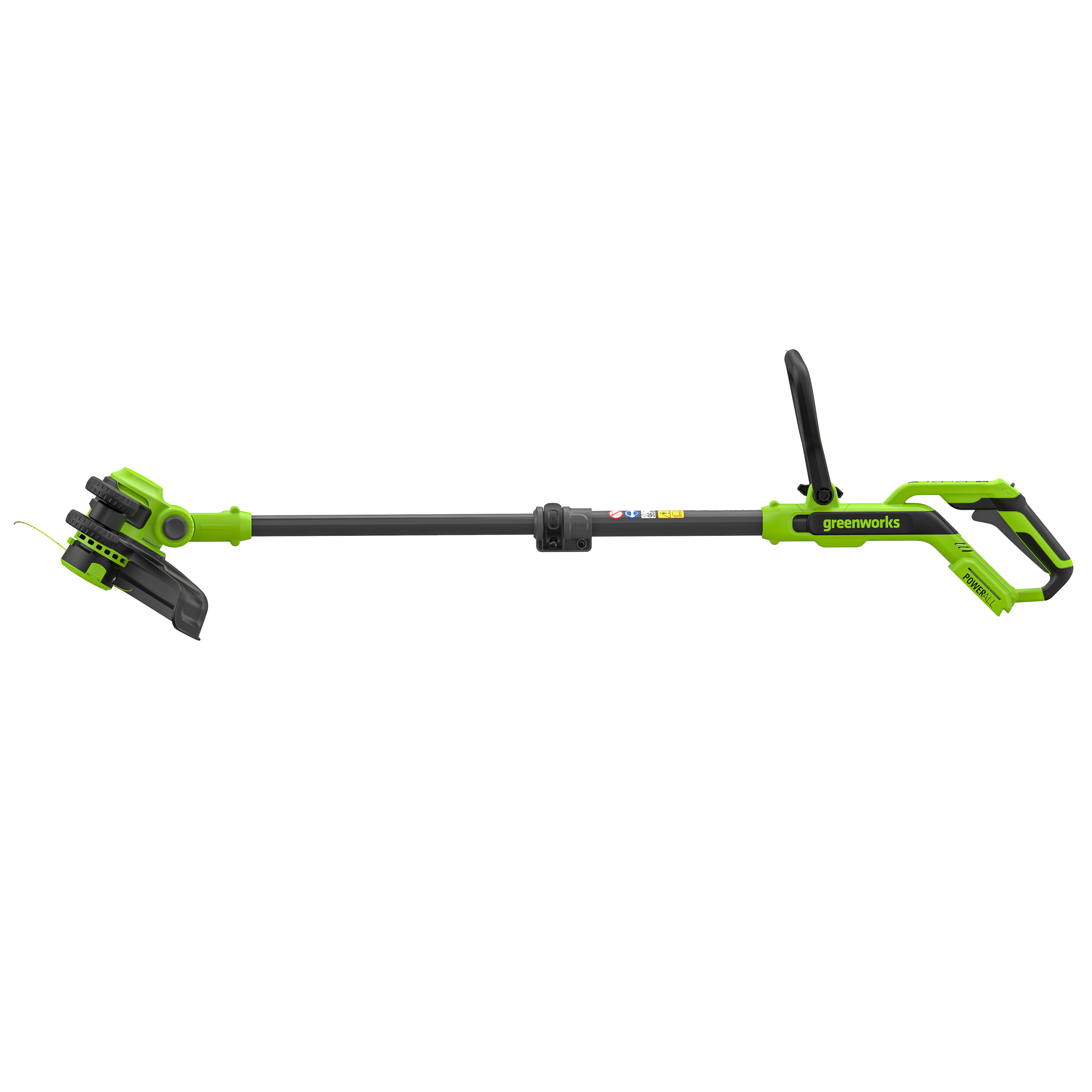 Триммер аккумуляторный Greenworks 30 см 24V ST3002 ST3002A3 с пластиковым ножом, бесщёточный, без АКБ и ЗУ