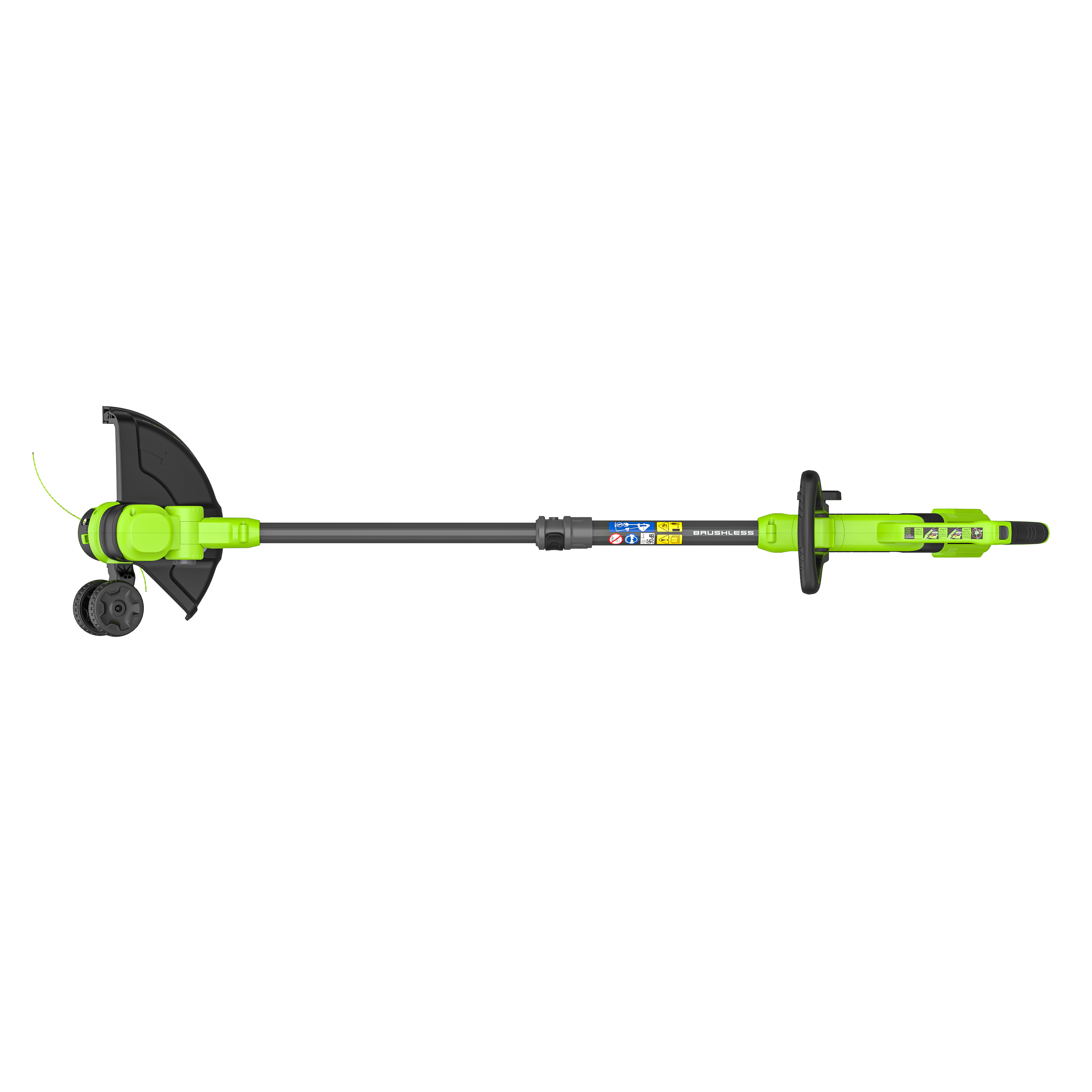 Триммер аккумуляторный Greenworks 30 см 24V ST3002 ST3002A3 с пластиковым ножом, бесщёточный, без АКБ и ЗУ