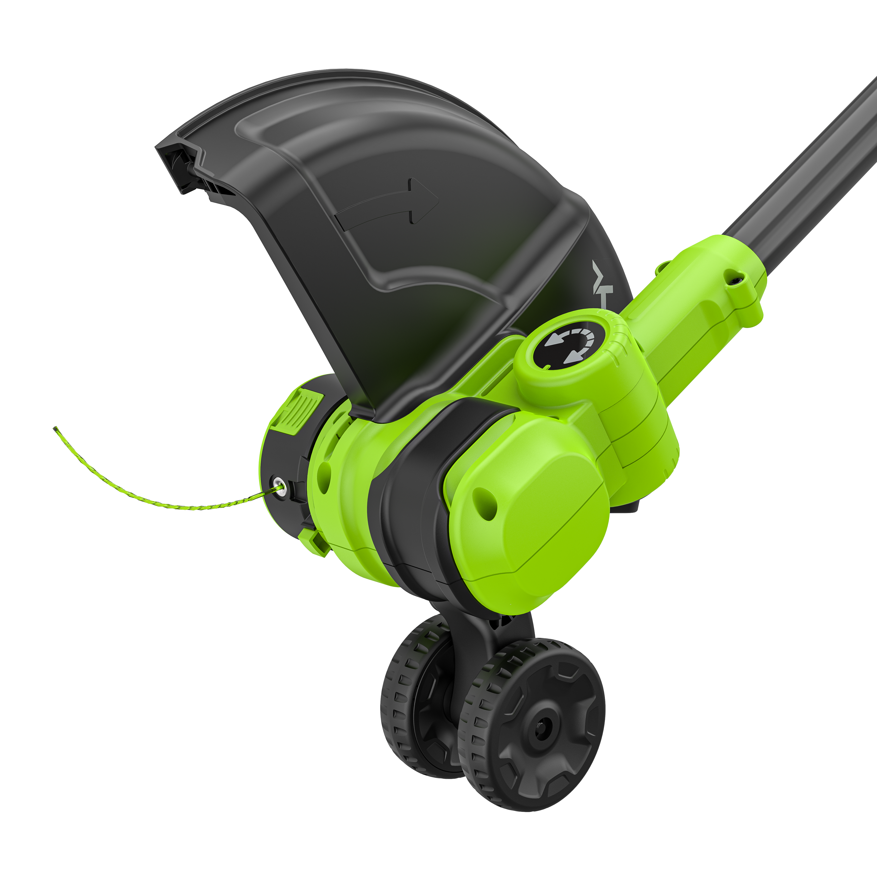 Триммер аккумуляторный Greenworks 30 см 24V ST3002 ST3002A3 с пластиковым ножом, бесщёточный, без АКБ и ЗУ