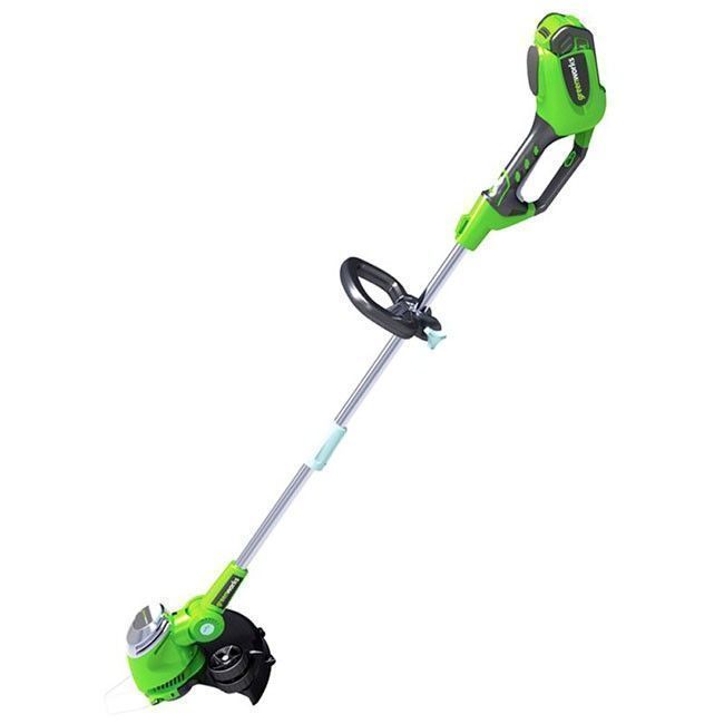 Триммер аккумуляторный с поворотной головой Greenworks 30 см 40V G40LT30, без АКБ и ЗУ