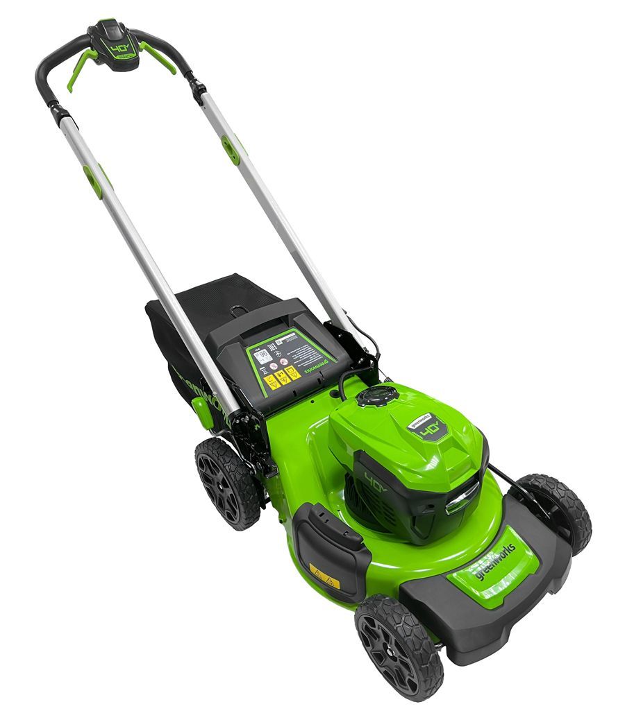 Газонокосилка аккумуляторная самоходная Greenworks 48 см 40V GD40LM48SP 2517407, бесщёточная, без АКБ и ЗУ