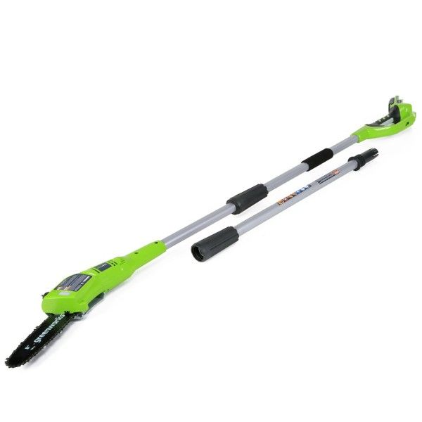 Высоторез – cучкорез аккумуляторный Greenworks 20 см 40V G40PS20