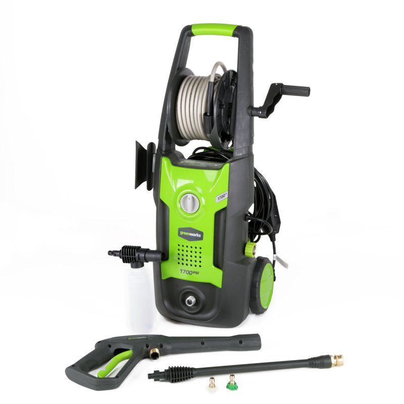 Мойка высокого давления Greenworks 120 бар 1700W G3