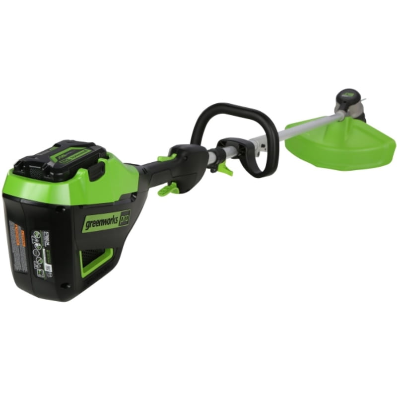 Триммер аккумуляторный 40 см Greenworks 60V GD60LT 2108307, бесщеточный, c АКБ на 5 А*ч и ЗУ