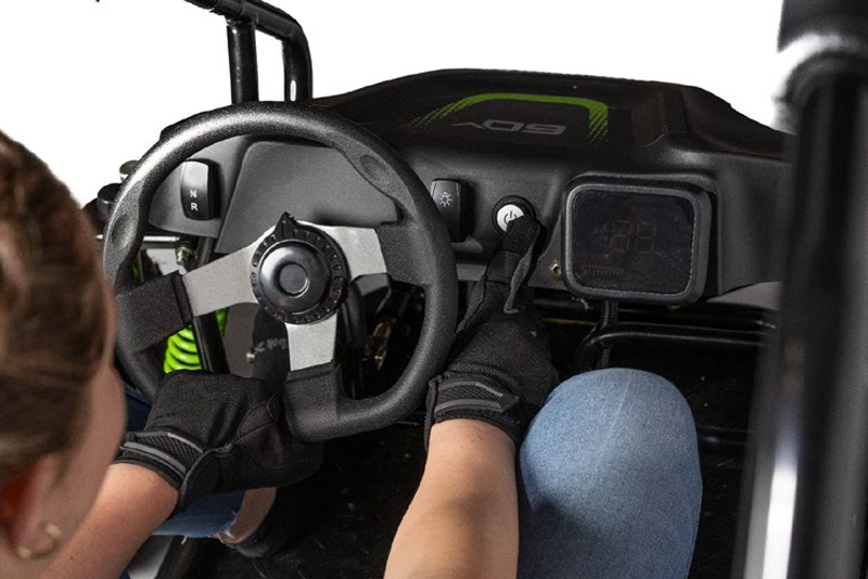 Двухместный подростковый багги аккумуляторный Greenworks 82V GK52400