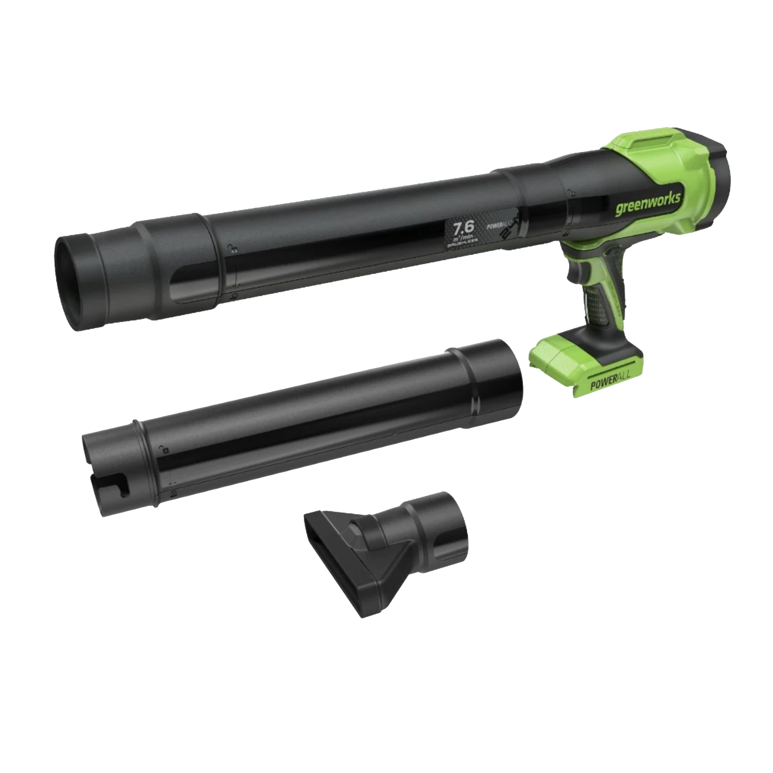 Воздуходувка аккумуляторная Greenworks 24V BL2500C пистолетного типа, бесщёточная, без АКБ и ЗУ