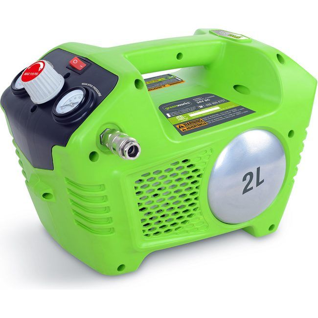 Компрессор аккумуляторный Greenworks 24V G24AC