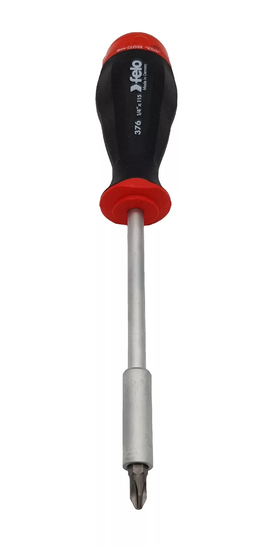 Отвёртка с магазином бит/8 шт., серия 376 FELO 376 041 05