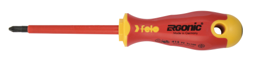 Отвёртка ERGONIC диэлектр., серия 415, PZ 1 FELO 415 102 90