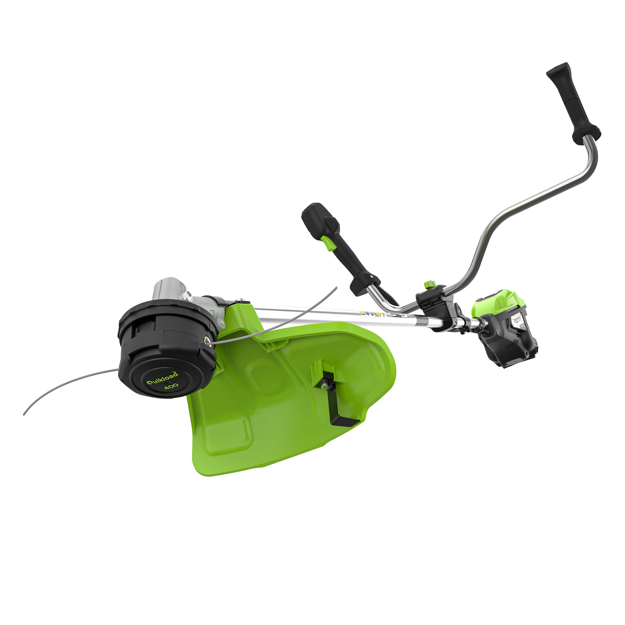 Триммер с велосипедными ручками аккумуляторный Greenworks 43 см (1,3 кВт) 82V TB13L, бесщёточный, без АКБ и ЗУ