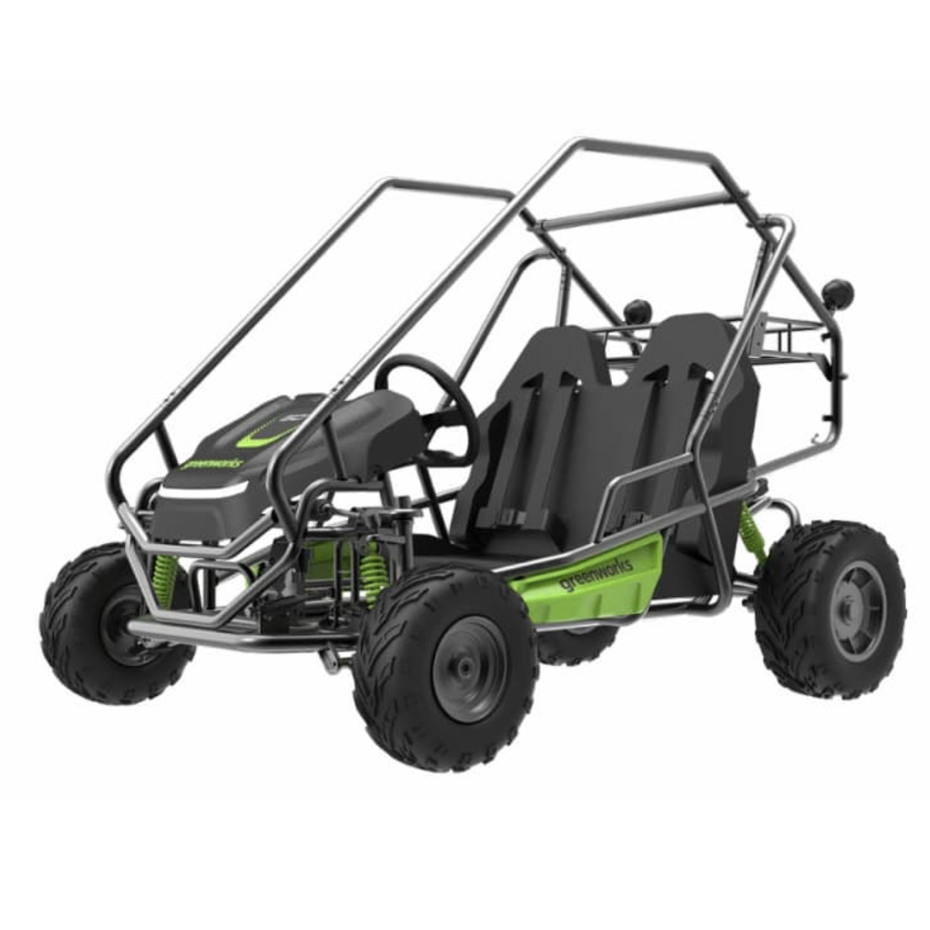 Двухместный подростковый багги аккумуляторный Greenworks 82V GK52400