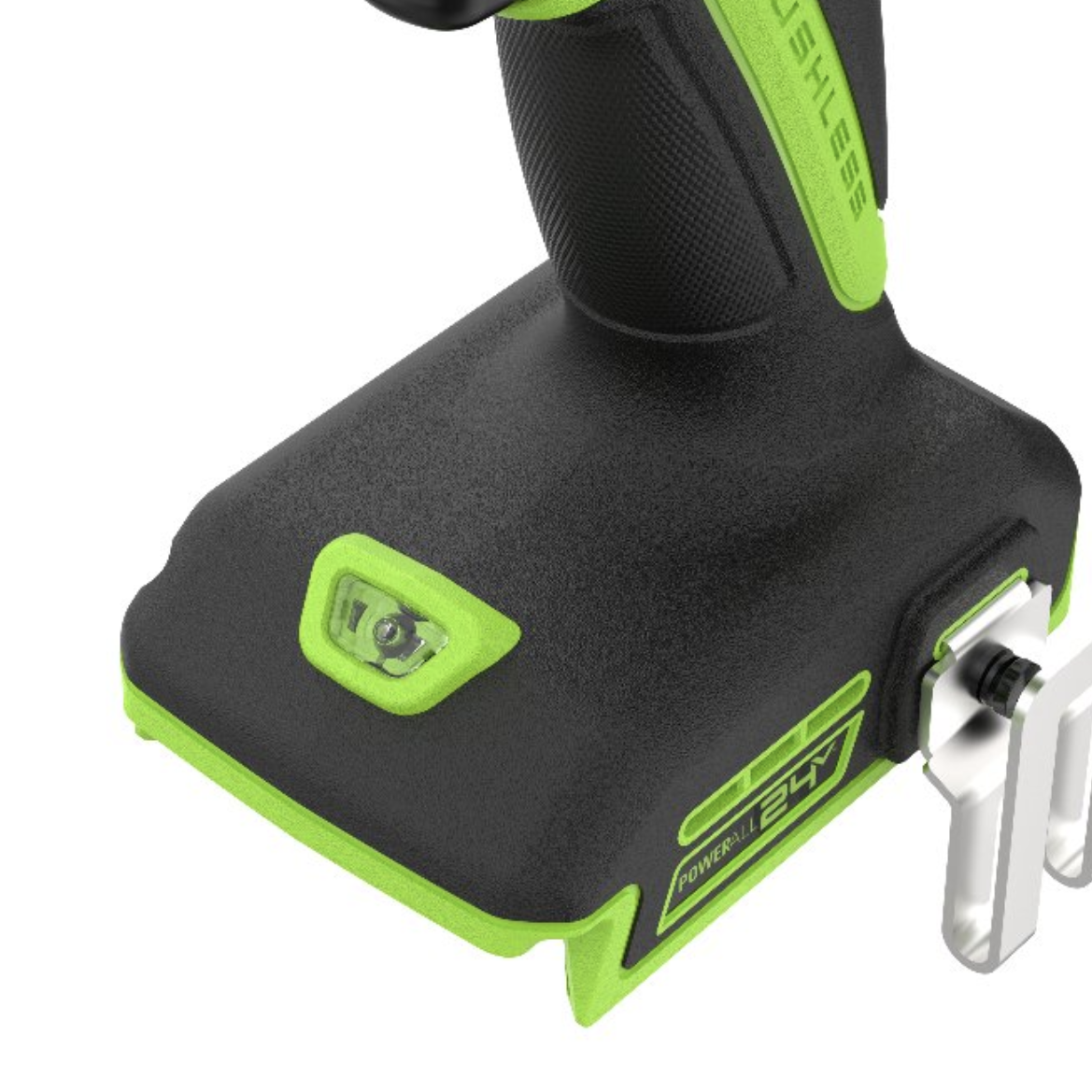 Дрель-шуруповёрт 27/50 Нм аккумуляторная Greenworks 24V DD350, бесщёточная, без АКБ и ЗУ