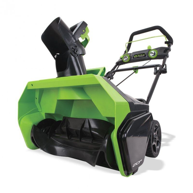 Снегоуборщик аккумуляторный Greenworks 51 см 40V GD40ST, бесщёточный, без АКБ и ЗУ