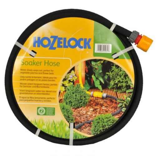 Шланг для полива hozelock 6761 пористый 1/2 10 м с коннекторами