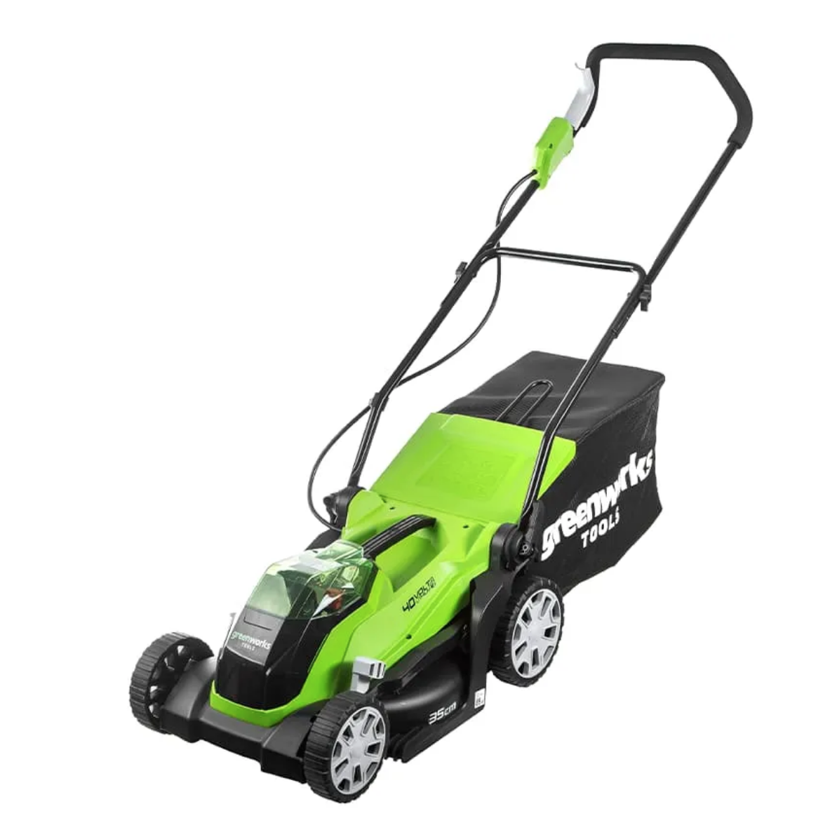 Газонокосилка аккумуляторная Greenworks 35 см 40V G40LM35 2501907, без АКБ и ЗУ