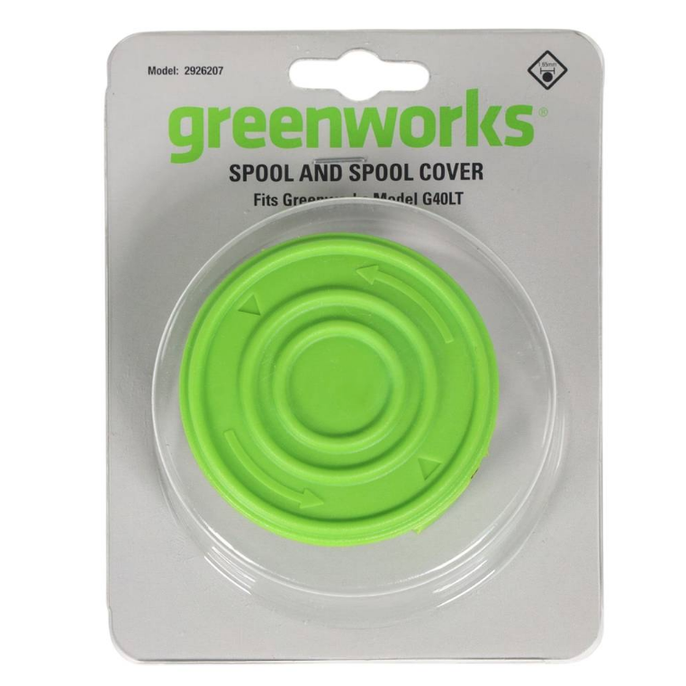 Катушка с леской и крышкой для триммера 40V G-MAX Greenworks