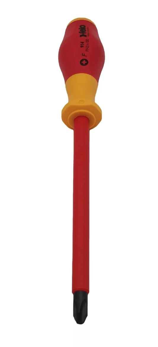Отвертка диэлектрическая крестовая PH3X150 Felo 91430490