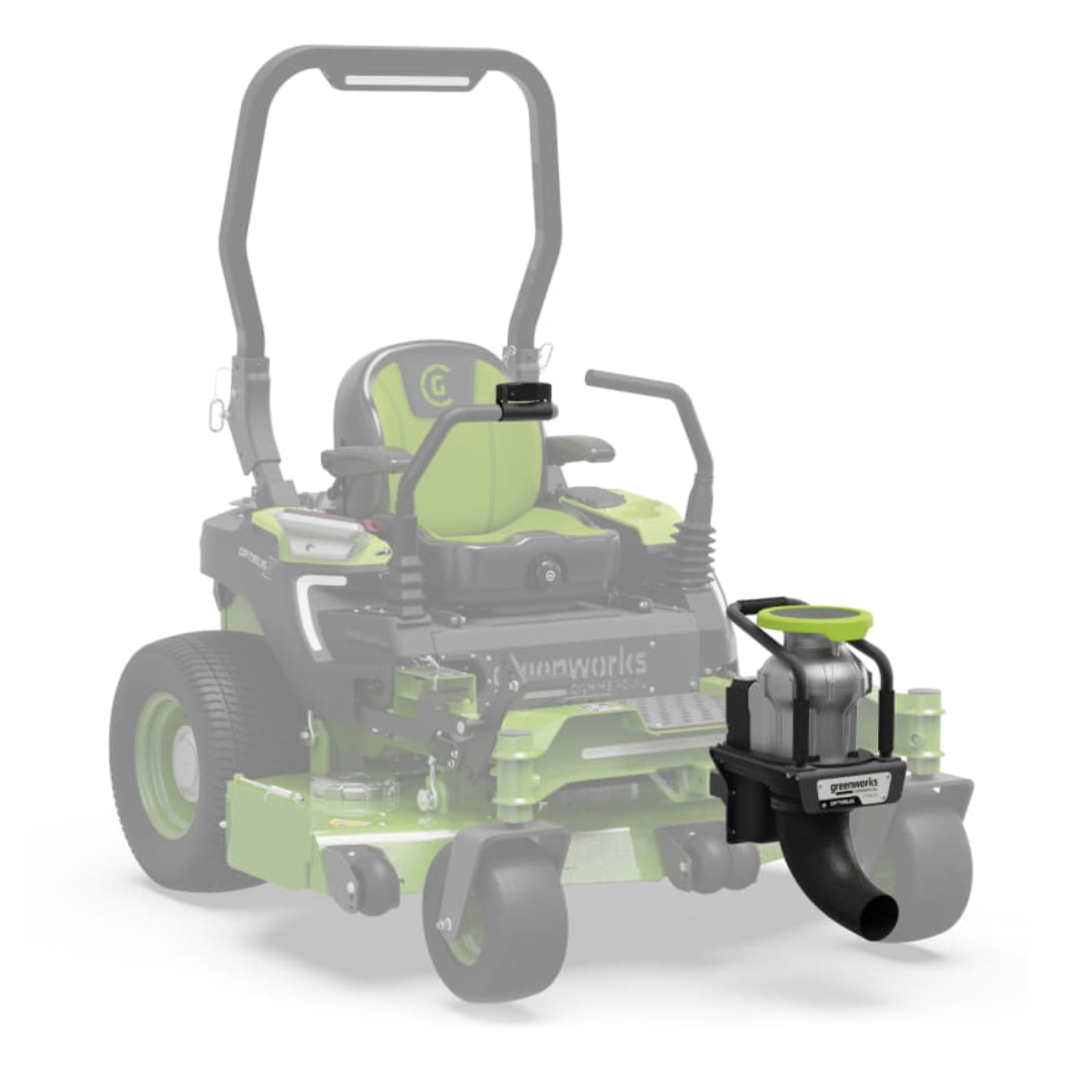 Воздуходувка навесная Greenworks 7500407 для садового райдера Greenworks 82V ZTC152 7405107