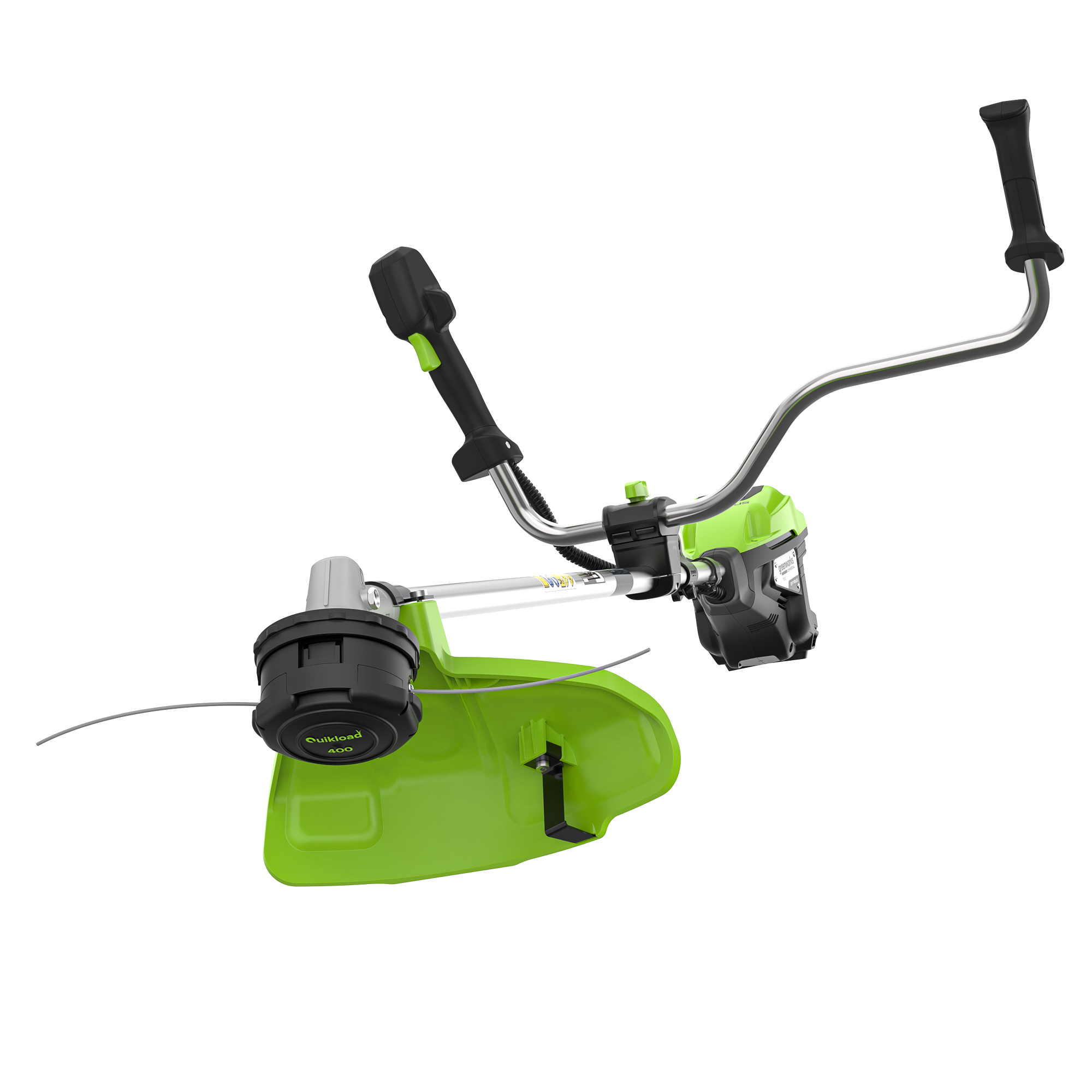 Триммер с велосипедными ручками аккумуляторный Greenworks 43 см (1,3 кВт) 82V TB13L, бесщёточный, без АКБ и ЗУ