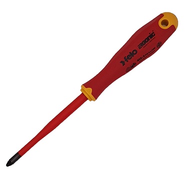 Отвёртка SLIM ERGONIC диэлектр., серия 415, PZ 2 FELO 415 293 90
