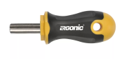 Felo Отвертка под биты 1/4" Ergonic Stubby 46902640