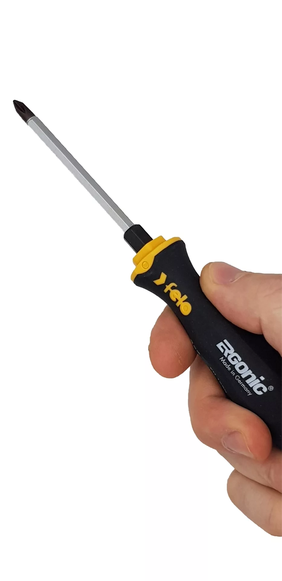 Отвертка Ergonic крестовая ударная PH 1X80 FELO 45210240