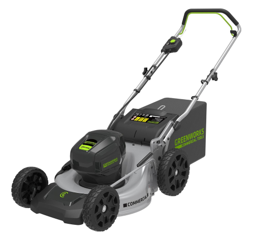 Газонокосилка аккумуляторная Greenworks 46 см 82V GC82LM46, бесщёточная, без АКБ и ЗУ
