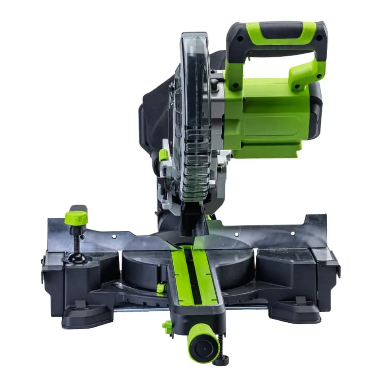 Пила торцовочная 216x30 мм с протяжкой аккумуляторная Greenworks 24V GD24MS216 1501707, бесщеточная, без АКБ и ЗУ