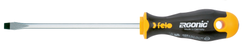 Отвёртка серия 400 Ergonic, SL5,5х1,0х150 FELO 400 555 10