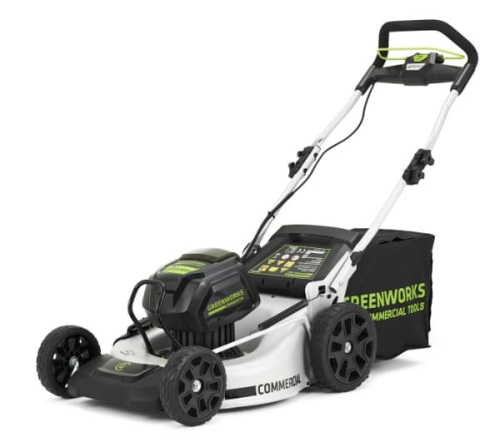 Газонокосилка аккумуляторная Greenworks 51 см 82V GD82LM51, бесщёточная, без АКБ и ЗУ