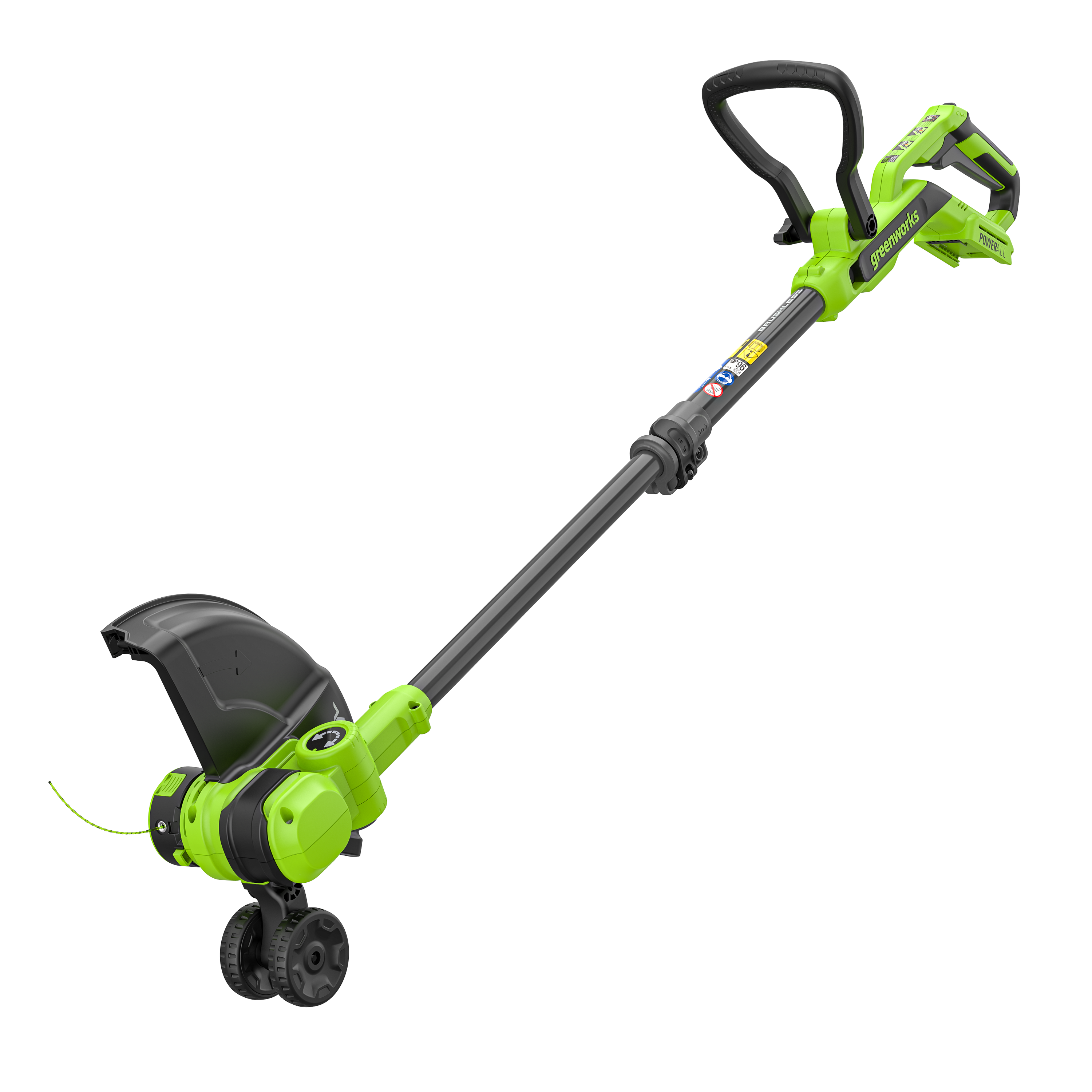 Триммер аккумуляторный Greenworks 30 см 24V ST3002 ST3002A3 с пластиковым ножом, бесщёточный, без АКБ и ЗУ