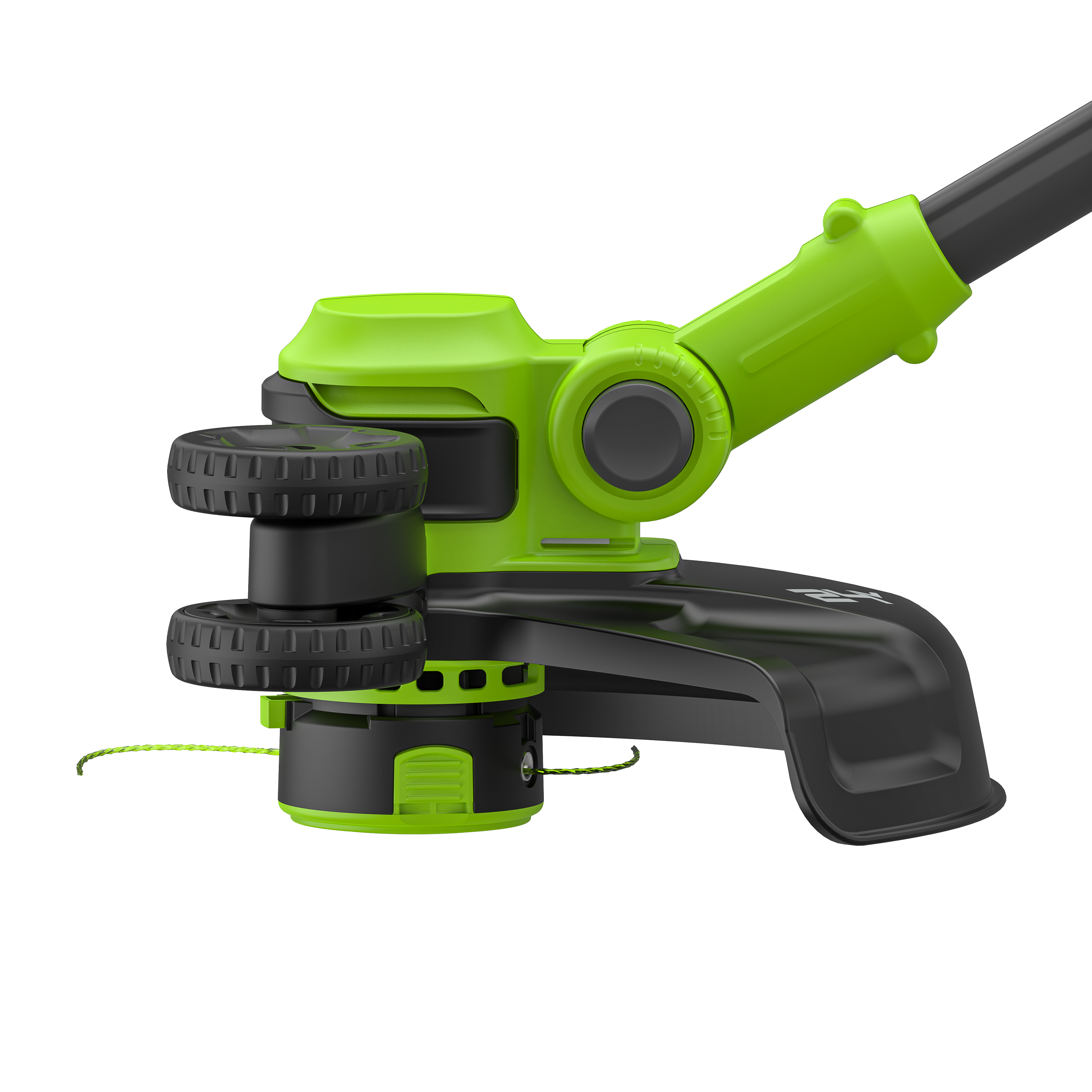 Триммер аккумуляторный Greenworks 30 см 24V ST3002 ST3002A3 с пластиковым ножом, бесщёточный, без АКБ и ЗУ
