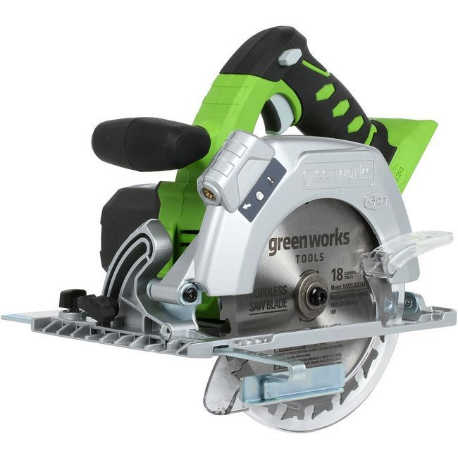 Пила циркулярная аккумуляторная Greenworks 24V G24CS, без АКБ и ЗУ