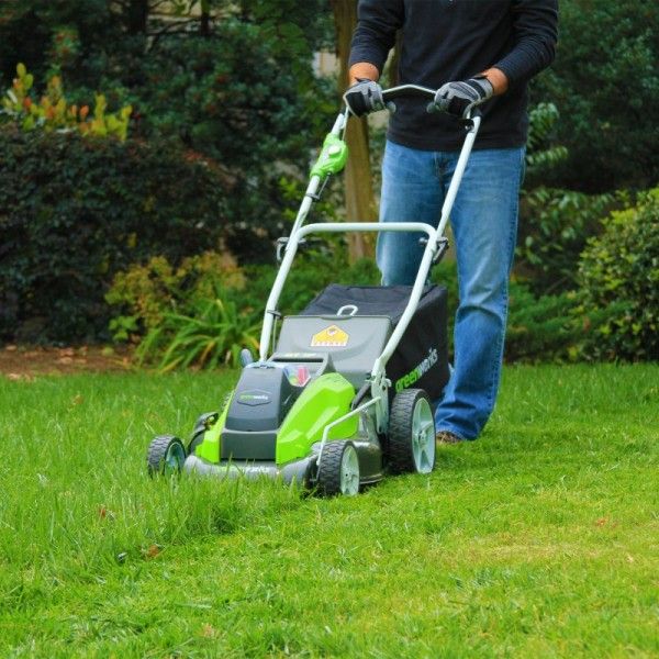 Газонокосилка аккумуляторная Greenworks 45 см 40V G40LM45, без АКБ и ЗУ