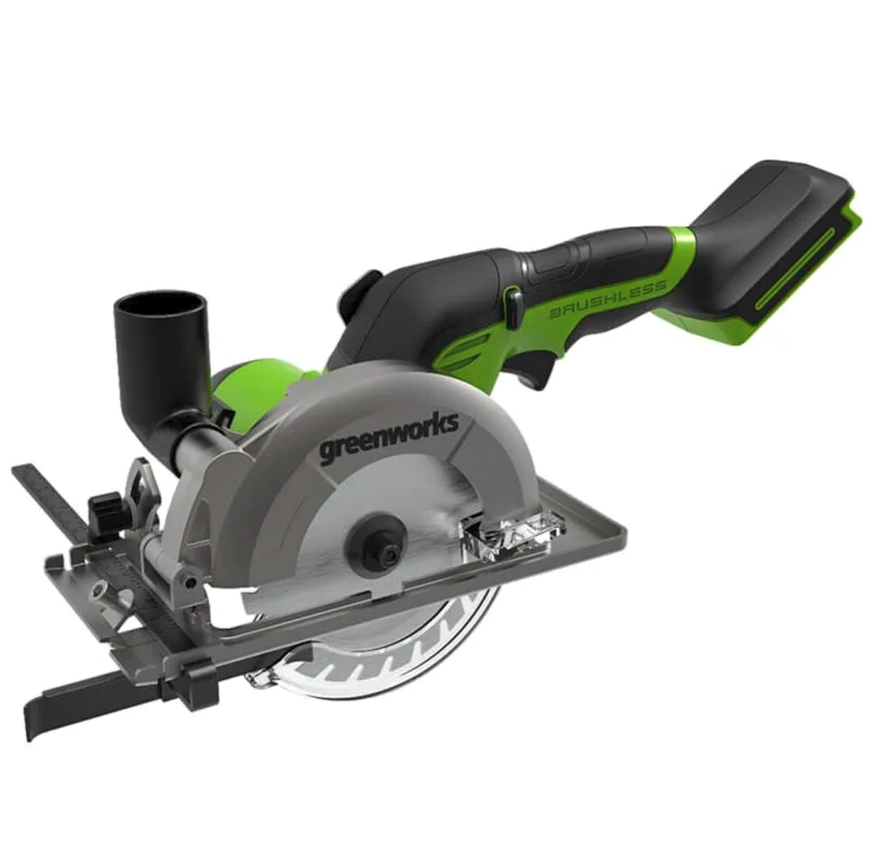 Циркулярная мини-пила 120 мм аккумуляторная Greenworks 24V G24MCS 1501207, бесщеточная, без АКБ и ЗУ