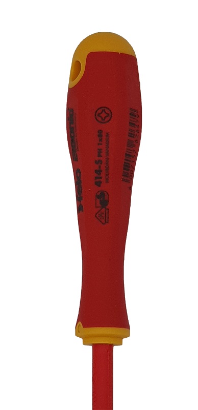 Отвёртка SLIM ERGONIC диэлектр., серия 414, PH 1 FELO 414 192 90