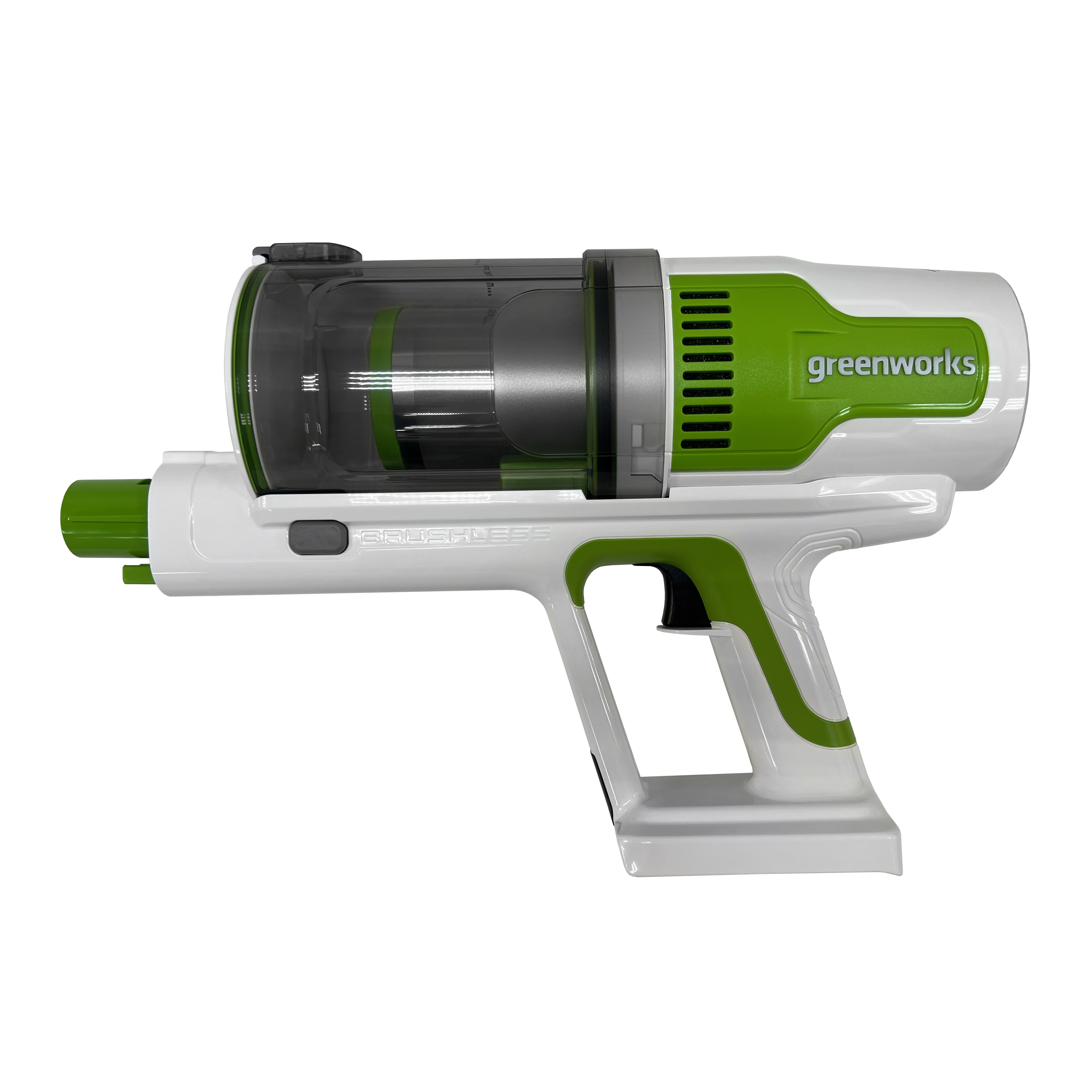 Пылесос вертикальный 350 Вт аккумуляторный Greenworks 24V SV24532 4702007, бесщёточный, зарядная база без АКБ