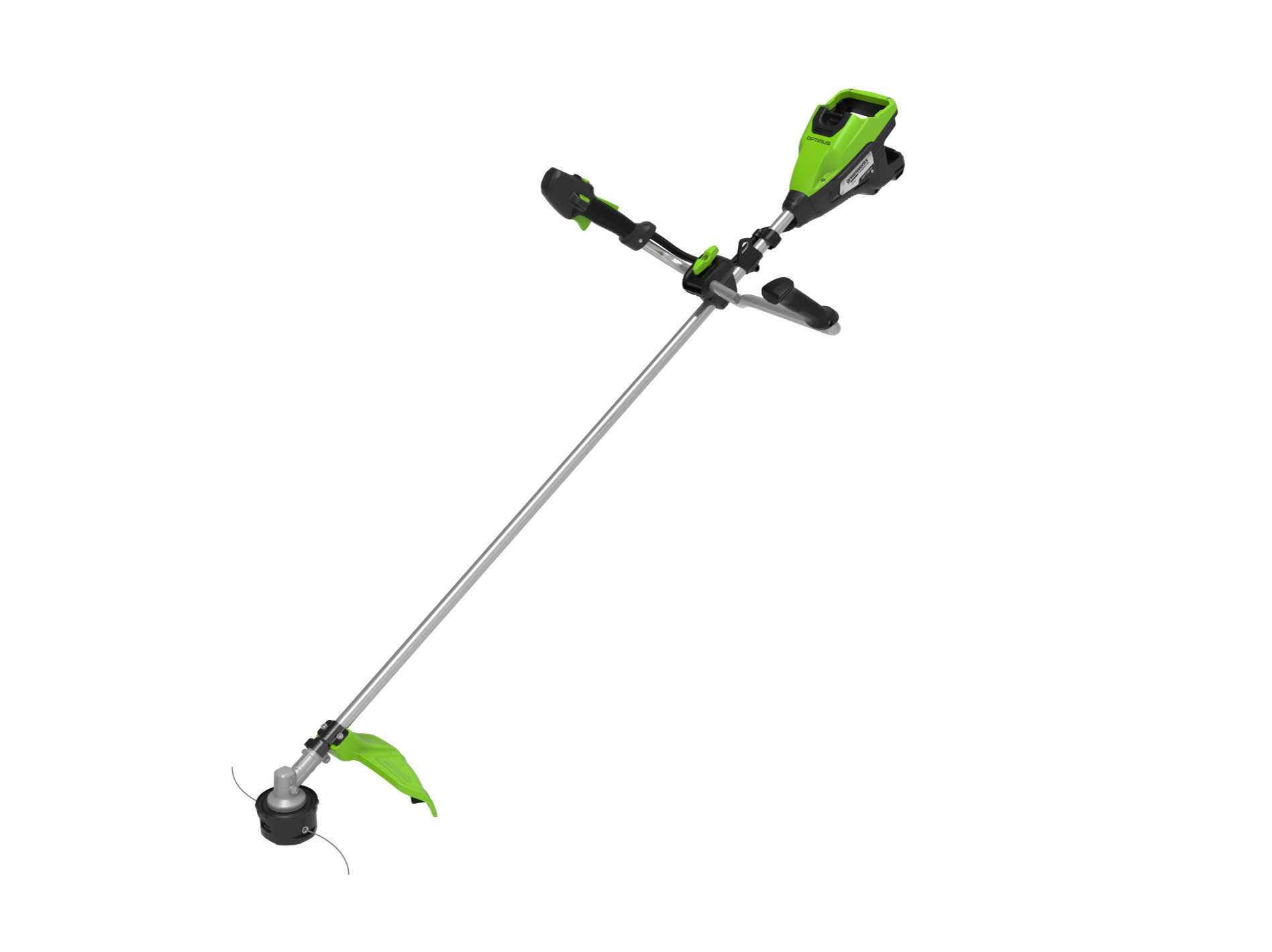 Триммер с велосипедными ручками аккумуляторный Greenworks 43 см (1,3 кВт) 82V TB13L, бесщёточный, без АКБ и ЗУ