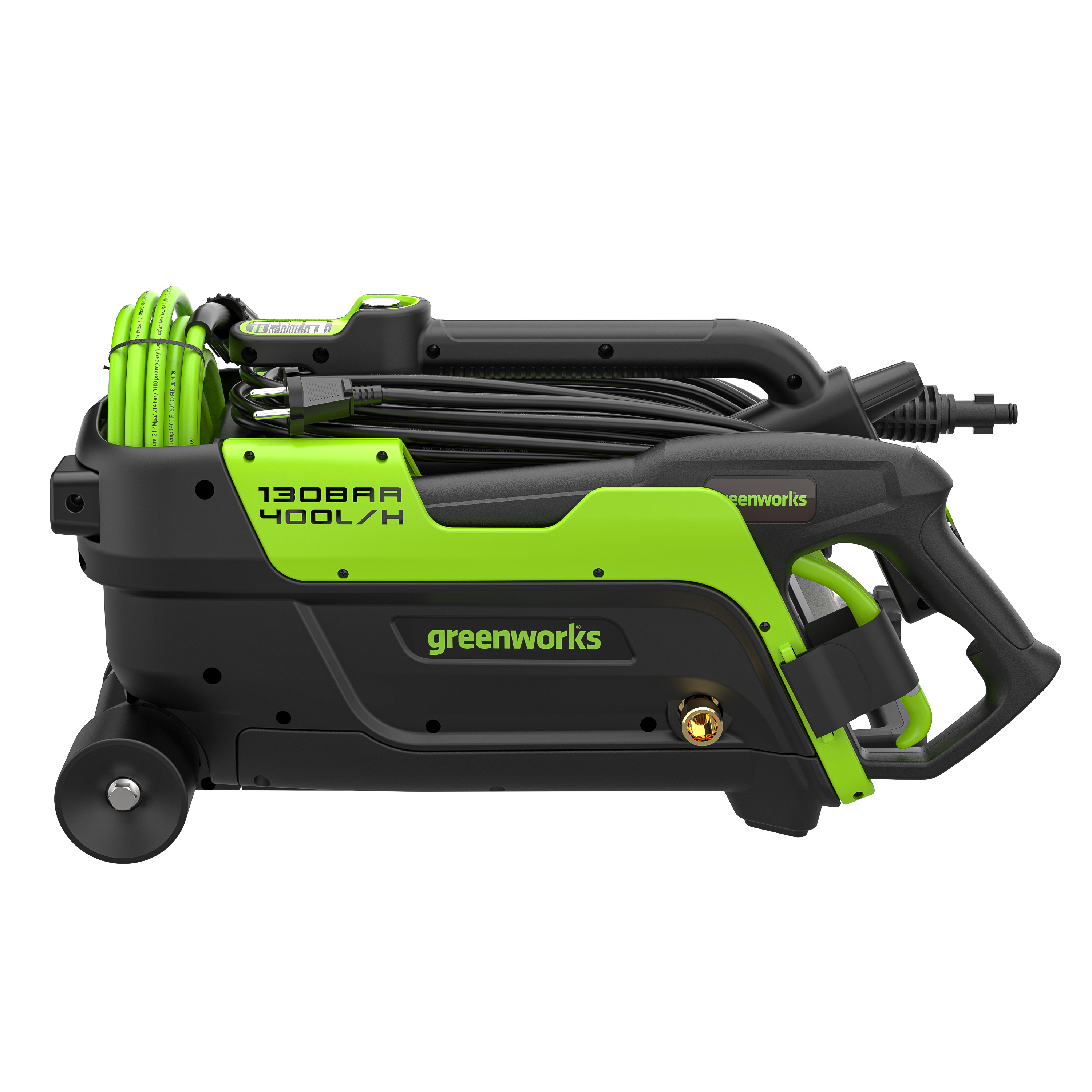 Мойка высокого давления 130 бар 1700 Вт электрическая Greenworks PW5130