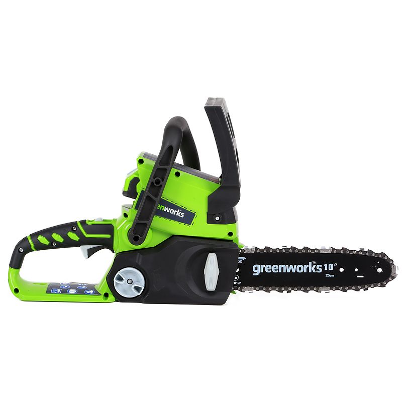 Пила аккумуляторная цепная Greenworks 25 см 24V G24CS25, без АКБ и ЗУ