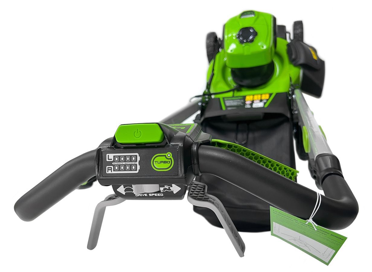 Газонокосилка аккумуляторная самоходная Greenworks 48 см 40V GD40LM48SP 2517407, бесщёточная, без АКБ и ЗУ