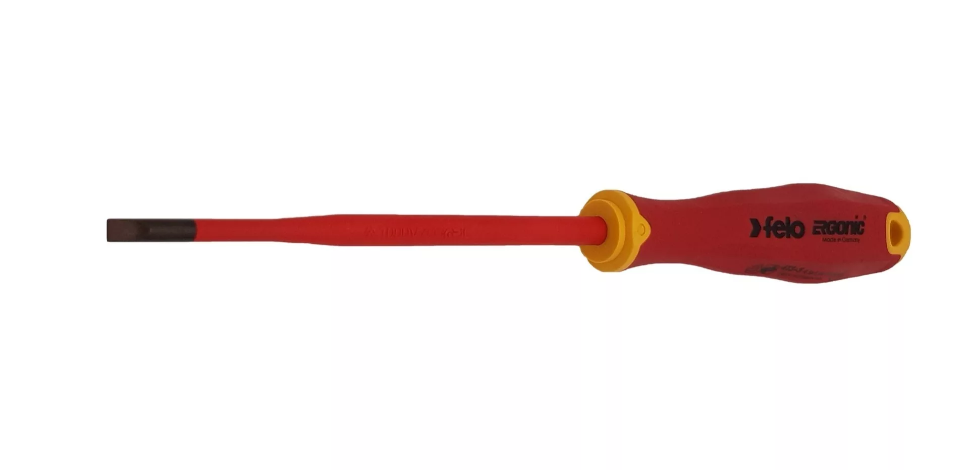 Отвертка диэлектрическая SL 4,5х1,0 E-Slim Ergonic FELO 413 945 90