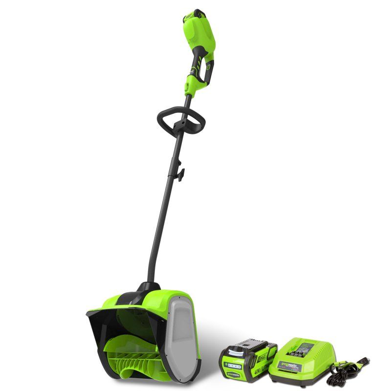 Снегоуборщик-лопата аккумуляторный Greenworks 30 см 40V G40SS30, бесщёточный, без АКБ и ЗУ