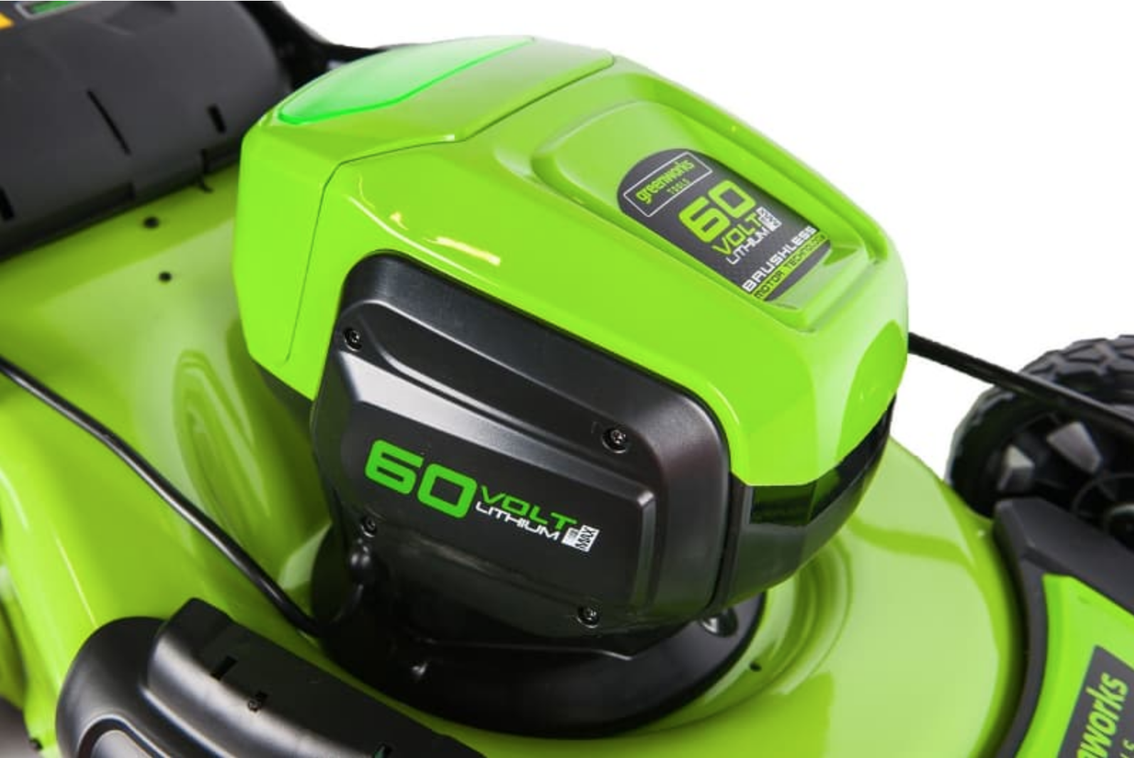 Газонокосилка аккумуляторная Greenworks 46 см 60V GD60LM46HP 2502807, бесщёточная, без АКБ и ЗУ