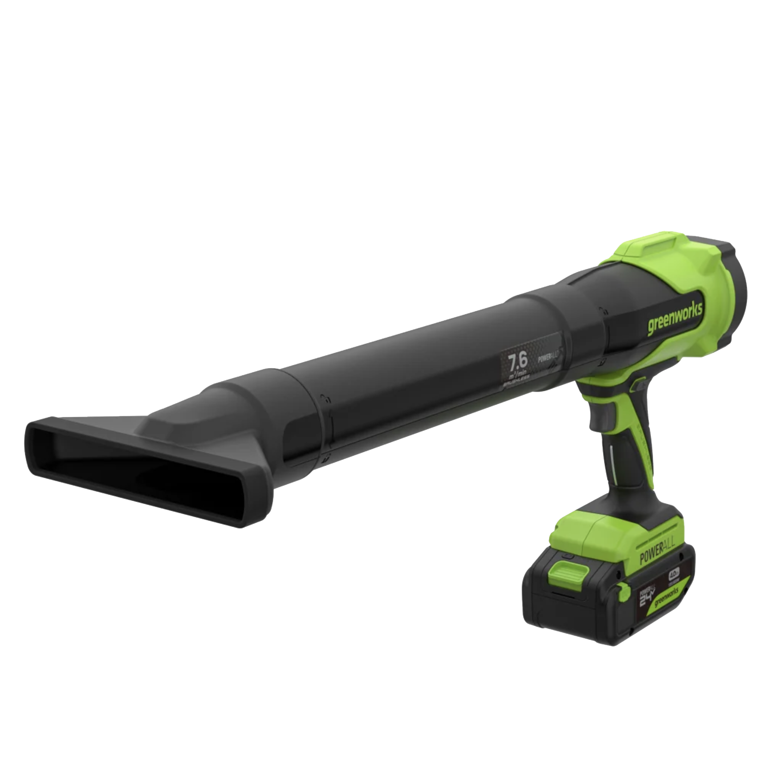 Воздуходувка аккумуляторная Greenworks 24V BL2500C пистолетного типа, бесщёточная, без АКБ и ЗУ