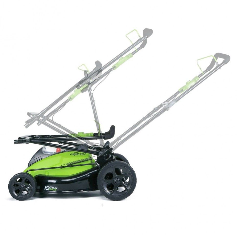 Газонокосилка аккумуляторная Greenworks 45 см 40V GD40LM45, бесщёточная, без АКБ и ЗУ