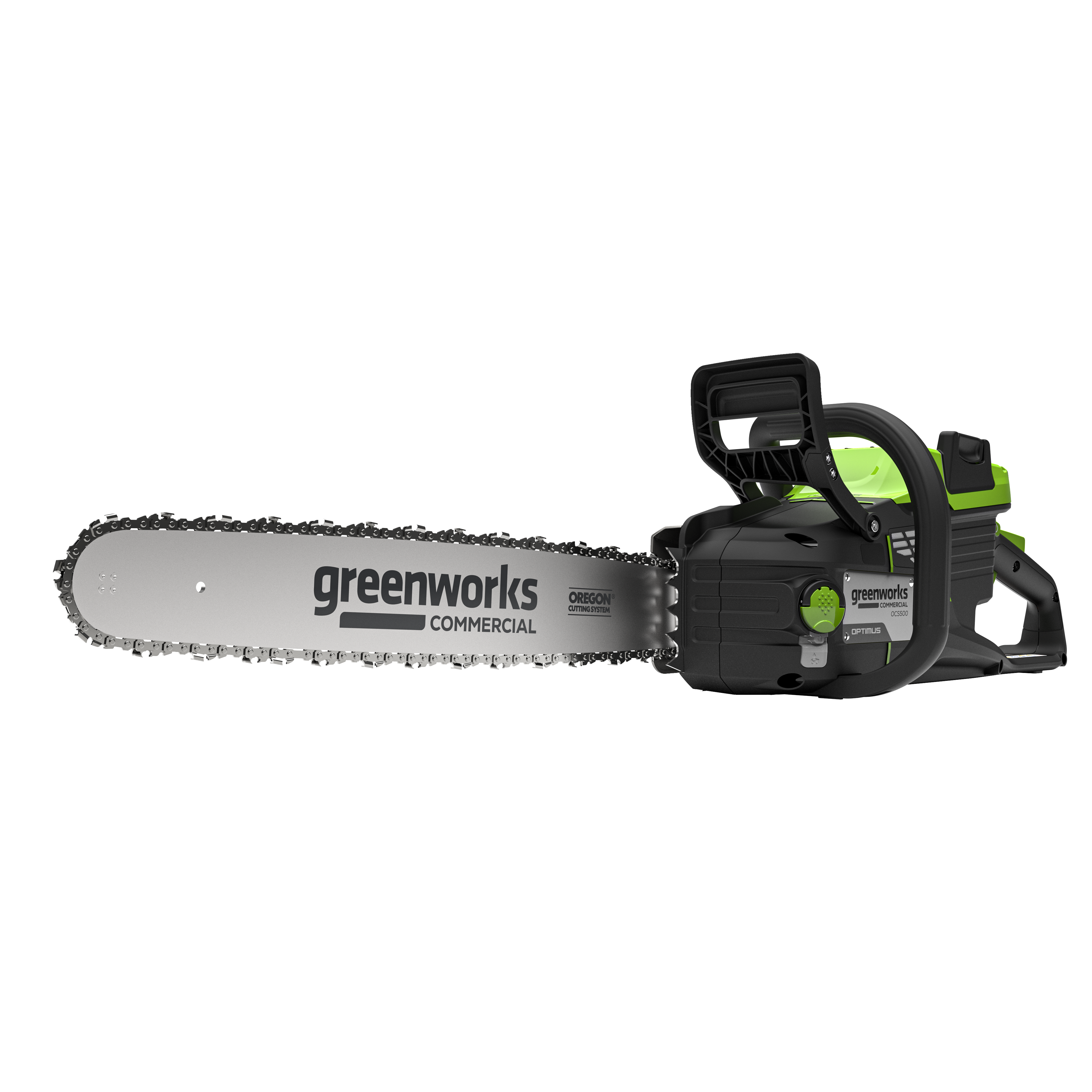 Пила цепная 40 см (3 кВт) аккумуляторная Greenworks 82V OCS500, бесщёточная, без АКБ и ЗУ