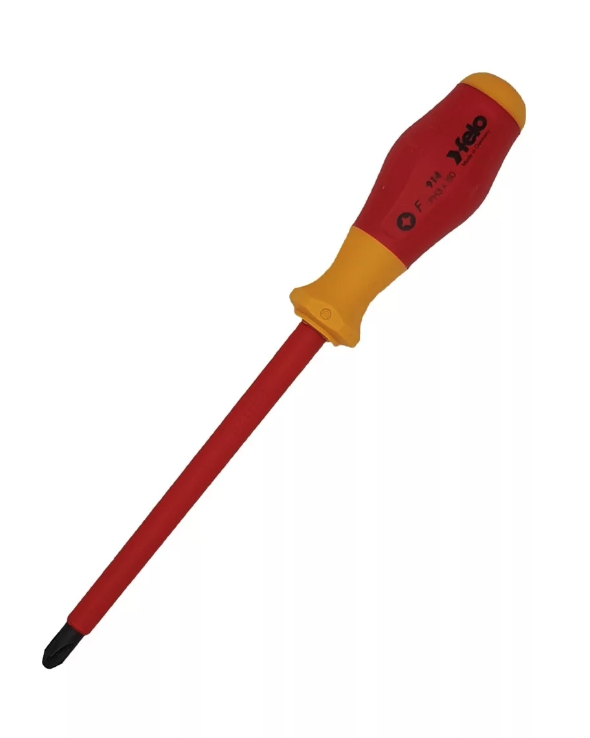Отвертка диэлектрическая крестовая PH3X150 Felo 91430490